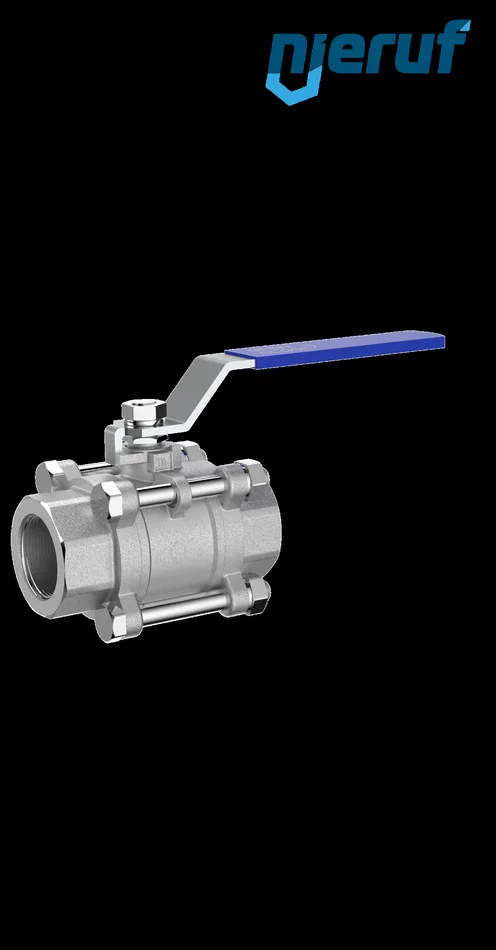 Edelstahl-Kugelhahn DN15 – 1/2″ Zoll Innengewinde