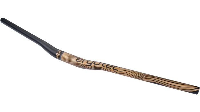 ERGOTEC Lenker „Low Riser Bar“ Aluminium 7050 T76, schwarz sandge