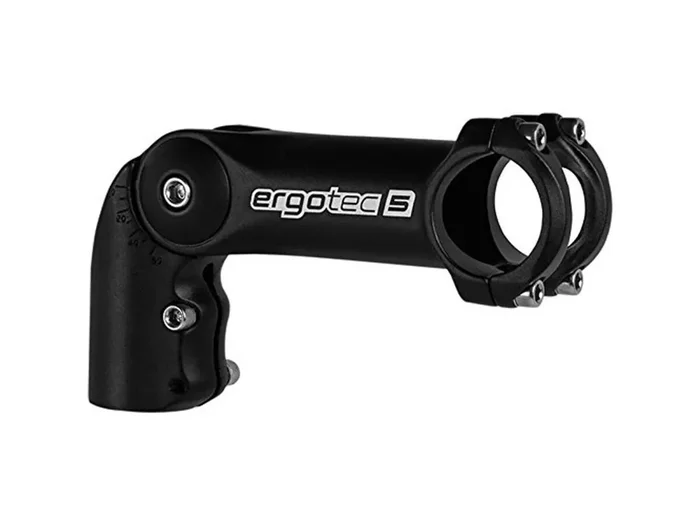 ERGOTEC Vorbau „Octopus Ahead 50 XL“ SB-verpackt, schwarz sandge