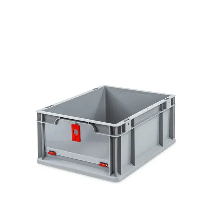 Eurobox NextGen Insight Cover Lagerbox mit 80mm hohen Frontöffnung und Abdeckung