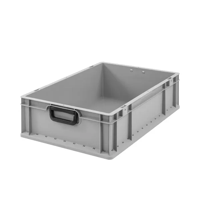 Eurobox NextGen Portable Duo mit 2 Frontkoffergriffen – 600x400x170mm – Grau