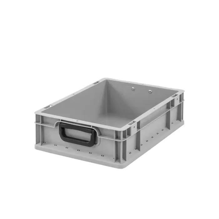 Eurobox NextGen Portable Duo mit 2 Frontkoffergriffen – Grau