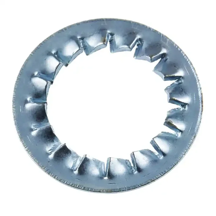 Fächerscheibe ehemals DIN 6798 Federstahl galvanisch verzinkt innengezahnt Form I 2,2 – 500 Stück