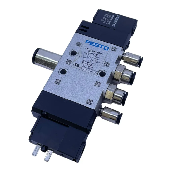 Festo CPE14-M1BH-5JS-1/8 Magnetventil 196940 -0,9 bis 10 bar Kolben-Schieber