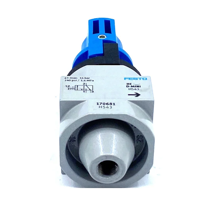 Festo HE-D-MINI Einschaltventil 170681 nicht drosselbar 0…16 bar 3/2 bistabil