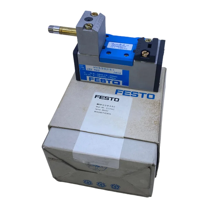 Festo MFH-5/2-D-1-S-C Magnetventil 152562 drosselbar -0,9…16 bar / 2…10 bar