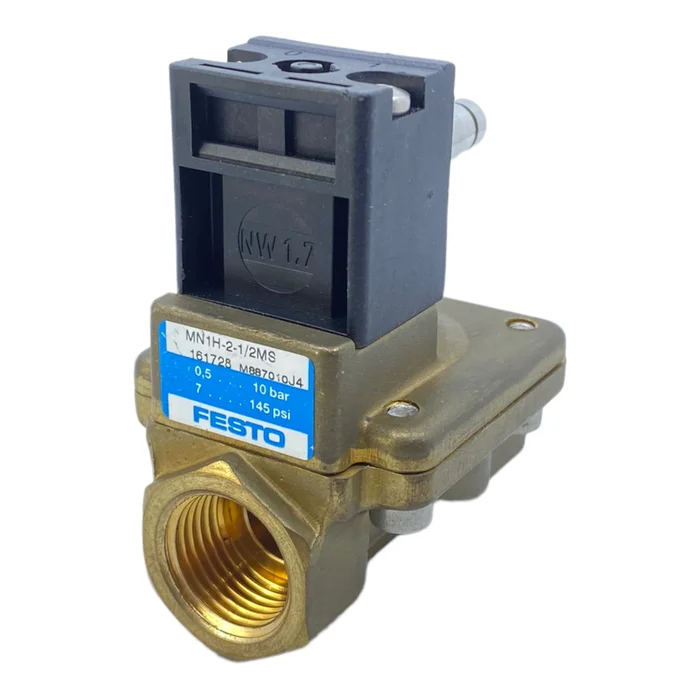 Festo MN1H-2-1/2MS Magnetventil 161728 0,5-10 bar nicht drosselbar 110-230 V AC