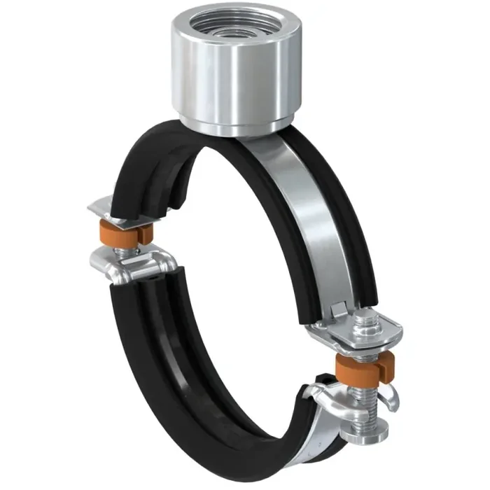 fischer Gleitschelle FKS2 Triple Rohrschelle 53 – 59 mm M8/M10 und 1/2″ – 25 Stück