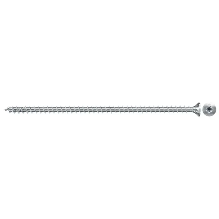 fischer Holzbau Vollgewindeschraube PowerFull II Senkkopf TX verzinkt 8,0 x 280 – 50 Stück