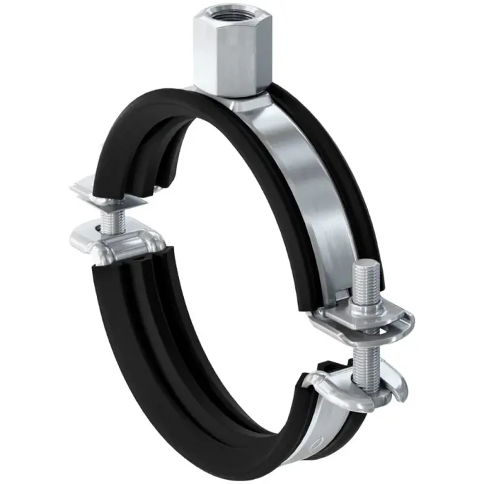fischer Rohrschelle Universal FRS-L mit Schalldämmeinlage 94 – 100 mm M8/M10 – 10 Stück