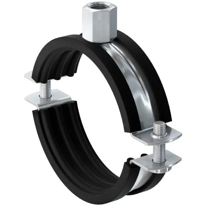 fischer Rohrschelle zweischraubig FRS aus Edelstahl A4 48 – 53 mm M8/M10 – 50 Stück
