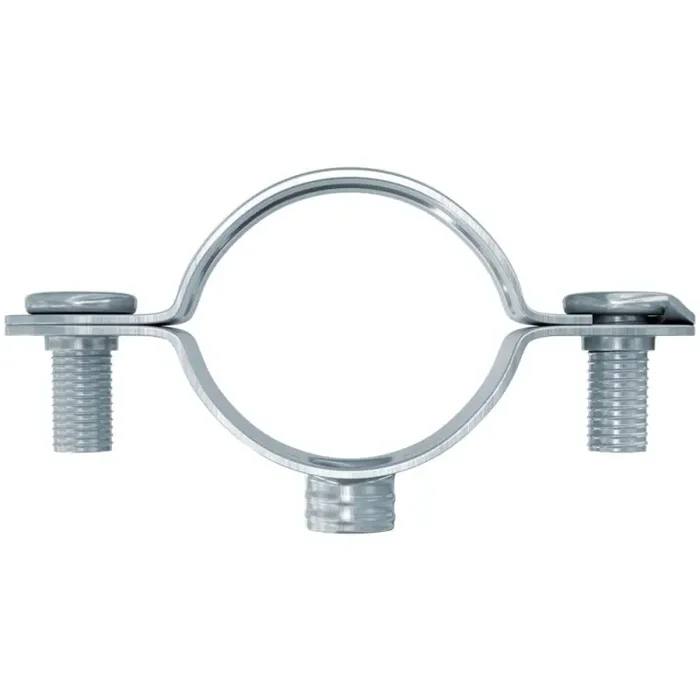 fischer Schraubabstandsschelle Metall AMD Rohrschelle 50 – 52 mm – 10 Stück