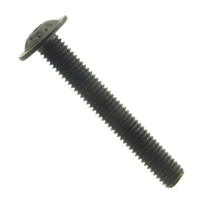 Flachkopfschraube Innen6kant u. Bund ISO 7380-2 010.9 Stahl bl. M 5 x 25 – 500 Stück