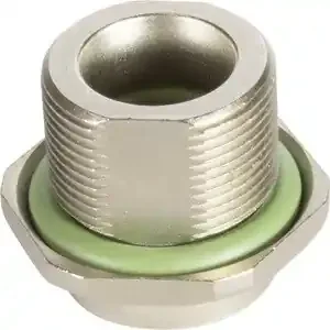 Flanschdose, M8-ACC-RECEPT. HOUSING BACKMOUNTING 8MM