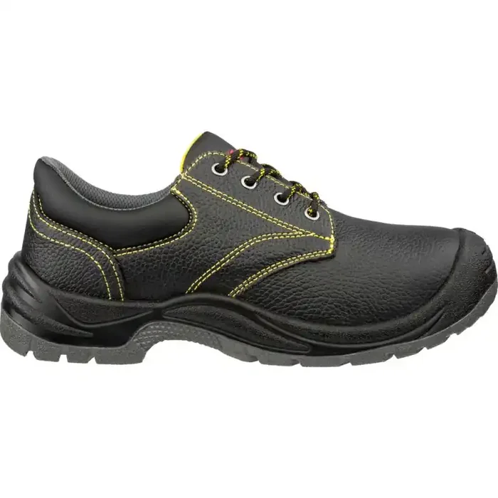 footguard FOCUS LOW S3 flacher Sicherheitsschuh Arbeitsschuh Rindleder schwarz 45