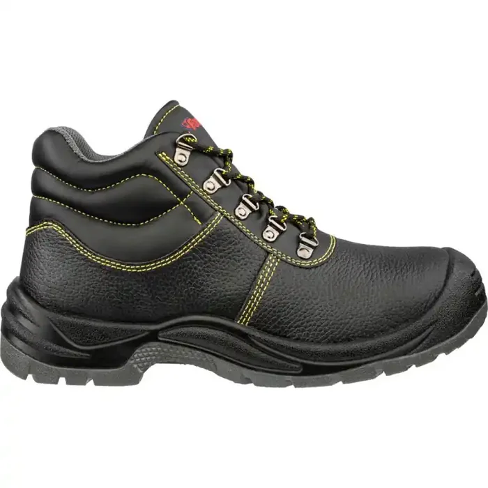 footguard FOCUS MID S3 hoher Sicherheitsschuh Arbeitsschuh Rindleder schwarz 47