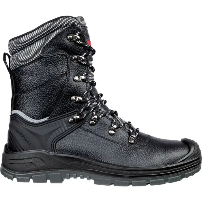 footguard NORDIC HIGH robuster hoher Sicherheitsstiefel S3 schwarz Gr. 45