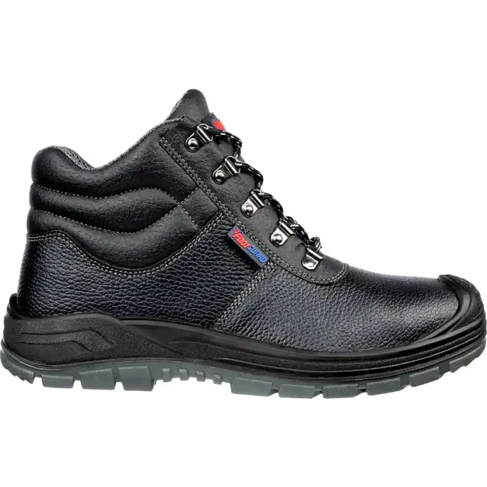 footguard SOLID MID robuster hoher Sicherheitsschuhe S3 schwarz Gr. 44