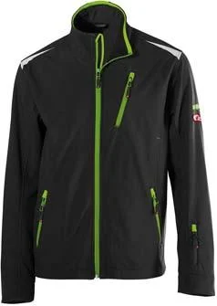 FORTIS Herren Jacke 24, schw./limegreen, Gr. S