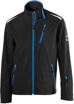 FORTIS Herren Jacke 24, schwarz/türkis, Gr. XL