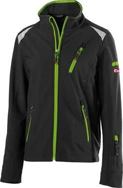 FORTIS Kids Jacke 24, schw./limegreen,Gr146-152