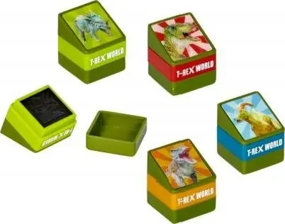 Foto-Stempel T-Rex-World, sort.