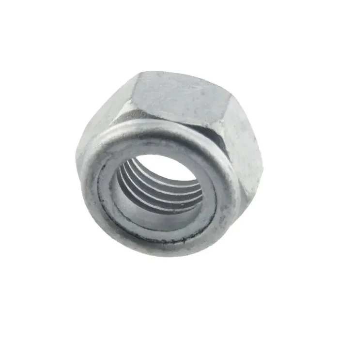 Ganzmetall-Sechskantmuttern mit Klemmteil ISO 7042 8 Stahl zinklamellenbesch. M 8 – 500 Stk