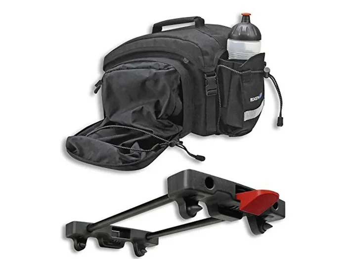 gepäckträgertasche klickfix rackpack 1+ schwarz, 13-18 ltr, ca. 1000g 0266rb
