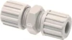 Gerade Schlauchverbindungen PP Anschlussprinzip „1“ für Schläuche (nicht für PTFE-Schläuche), alle Größen