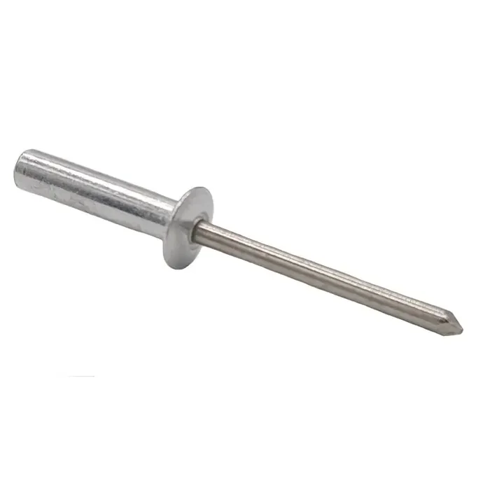 Geschlossene Blindniete mit Sollbruchdorn Flachrundkopf CAP Alu/Edelstahl A2 4,8 x 18- 500 Stk