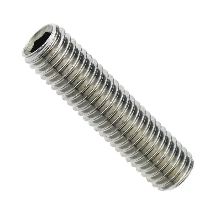 Gewindestifte mit Innensechskant und Kegelkuppe DIN 913 Edelstahl A1/A2 M 10 x 50 mm – 50 Stück