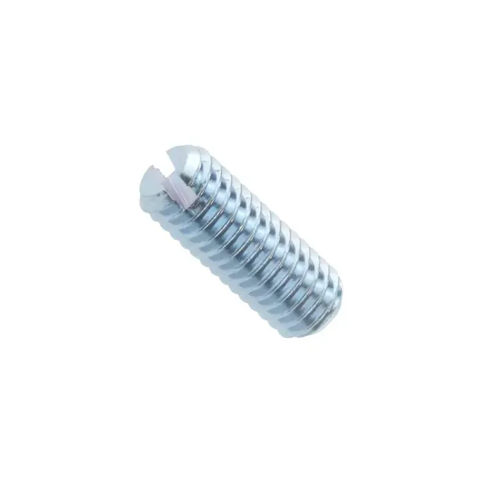 Gewindestifte mit Schlitz und Kegelkuppe ISO 4766 Edelstahl A1 M 6 x 30 mm – 25 Stück
