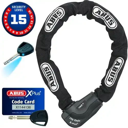 Granit CityChain X-Plus 1060, L = 140 cm, Ø = 10 mm, Abus, 28624