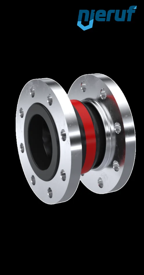 Gummi-Kompensator DN40 EPDM und Stahlflansche