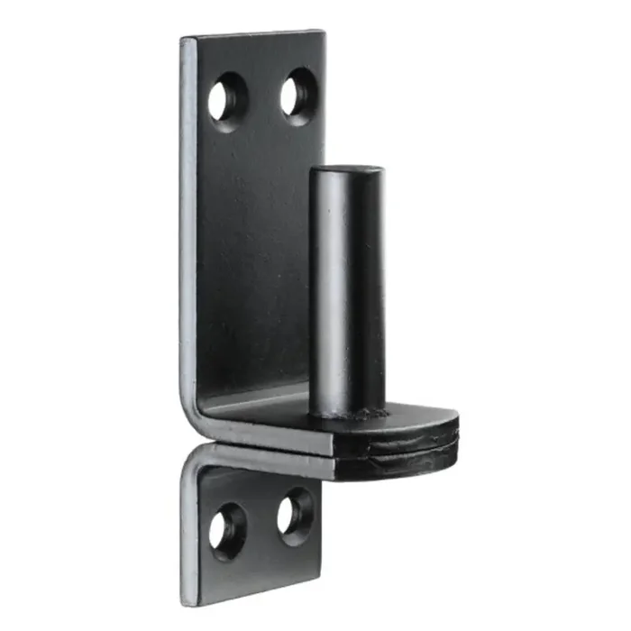 Haken Plattenkloben D2 zum Aufschrauben Dorndurchmesser 10 mm schwarz