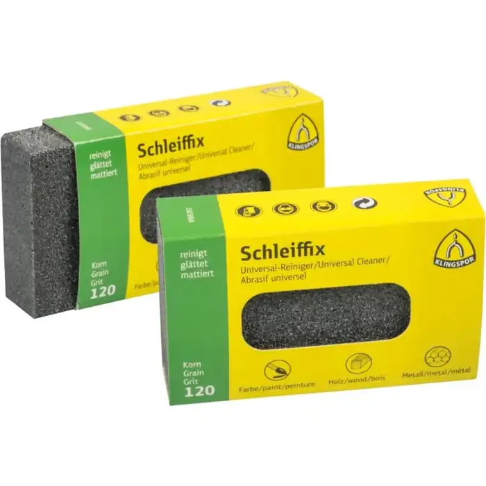 Handschleifklotz SFK 655 Schleiffix für Farbe, Lack, Glas, Stein, Holz, Kunststoff 80 x 50 x 20 mm Körnung 30
