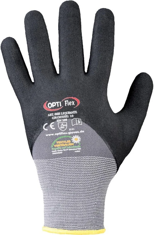Handschuh Liquimate, Nitril, Gr.8