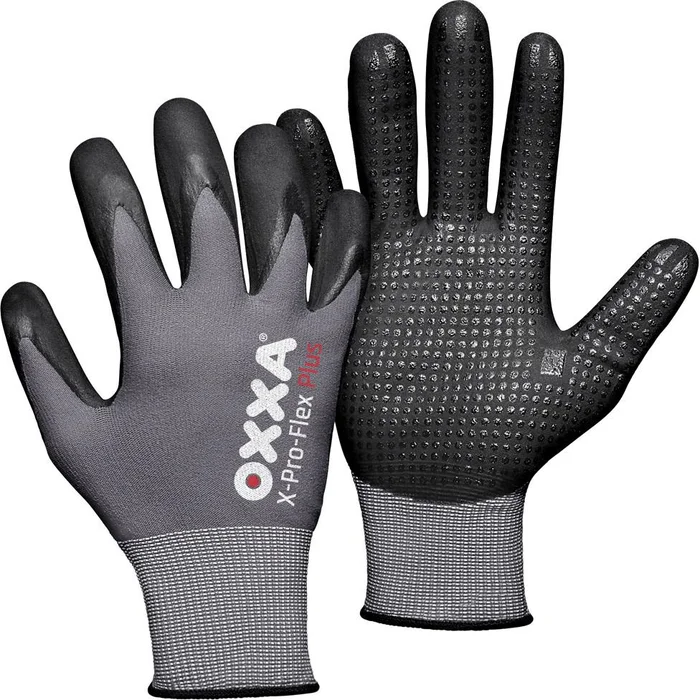Handschuh Oxxa X-Pro-Flex Plus NFT,Gr.9, schwarz