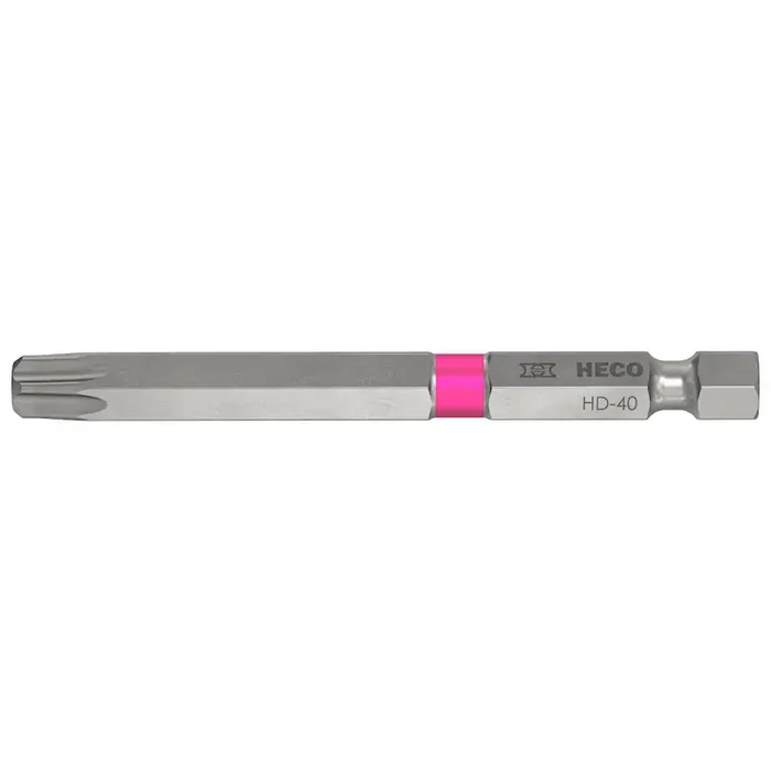 HECO-Drive Lang-Bit 70mm mit GripFit-Technologie für einhändiges Arbeiten HD-40 – 1 Stück