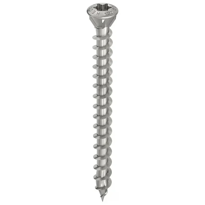 HECO-TOPIX-plus Dielenschraube Edelstahl A2 Linsensenkkopf TX variables Vollgewinde 3,5×60 – 200 Stück