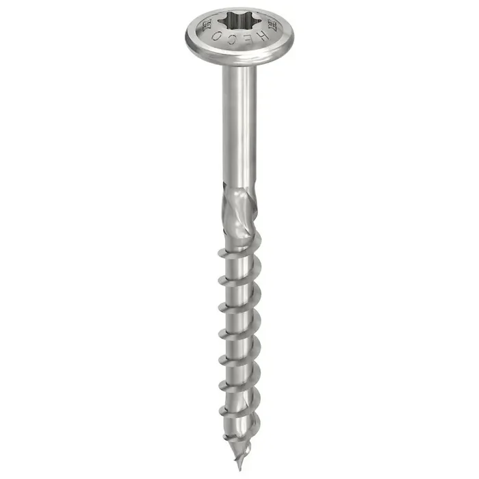HECO-TOPIX-plus Holzbauschraube Edelstahl A2 Tellerkopf TX Teilgewinde 8×140 – 50 Stück