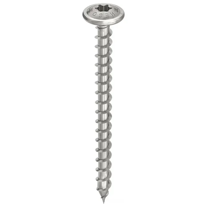 HECO-TOPIX-plus Holzbauschraube Edelstahl A2 Tellerkopf TX variables Vollgewinde 6×70 – 100 Stück