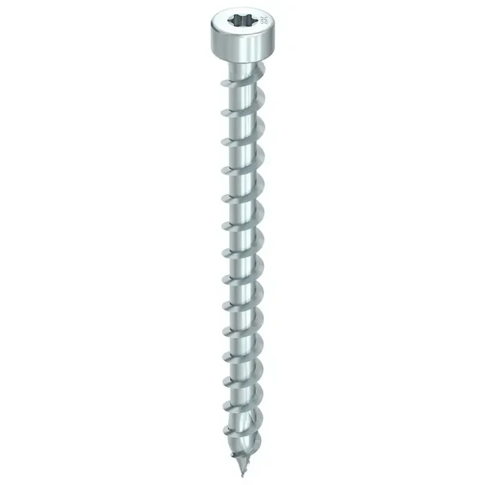 HECO-TOPIX-plus Holzbauschraube Stahl verzinkt Zylinderkopf TX Vollgewinde 6×140 – 100 Stück
