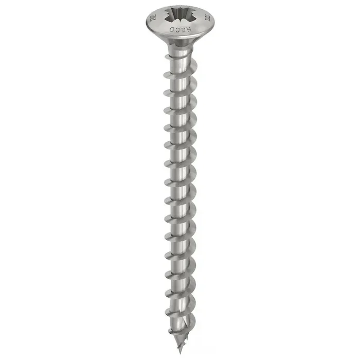 HECO-TOPIX-plus Holzschraube Edelstahl A2 Linsensenkkopf PZ variables Vollgewinde 4×50 – 200 Stück