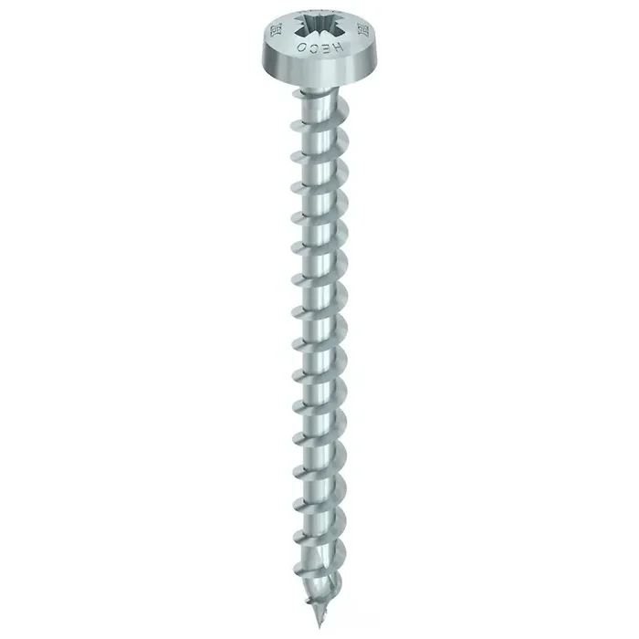 HECO-TOPIX-plus Holzschraube Stahl verzinkt Panhead PZ variables Vollgewinde 4×20 – 200 Stück