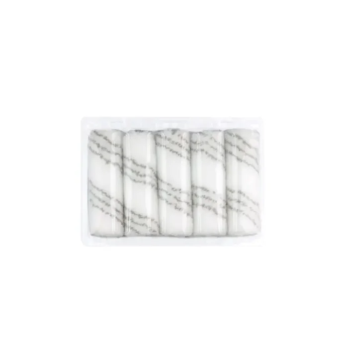 Heizkörper Ersatzwalzen ELITE platin-line fein gezwirnte Polyamid-Endlosfaser 10 cm – 10er-Pack