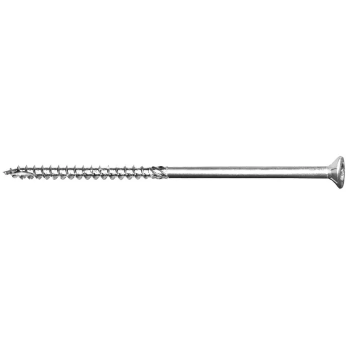 Holzbauschraube BMax Senkkopf TX40 Stahl verzinkt Schneidkerbe Teilgewinde 8 x 220 mm – 50 Stück