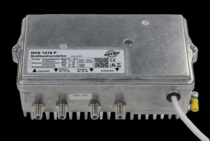HVO 1218 P Modularer Breitbandverstärker ortsgespeist