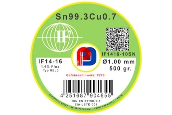 Interflux IF 14-16 – Sn99.3Cu0.7 – 1.00 mm ø – 500 gr