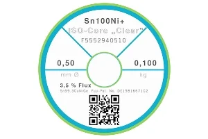 ISO-Core Clear SN100Ni+ – Ø 0.50 mm – 100 gr